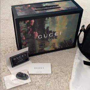 Gucci-Soho black letter bag